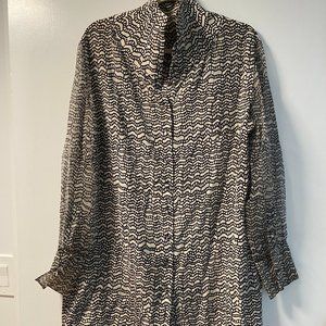 Valentino high-neck blouse